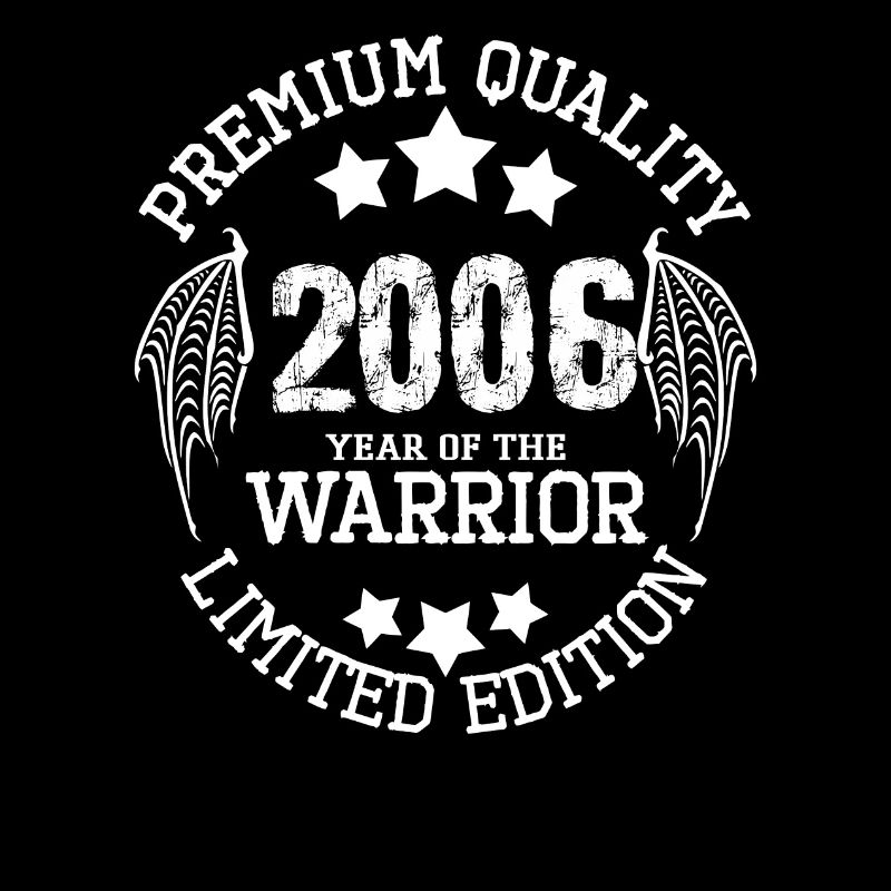 Qualité Premium 2006 Année du guerrier