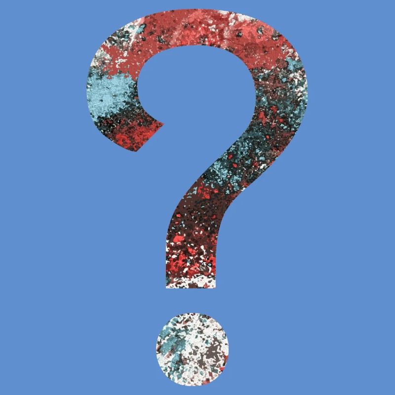 Abstract Question Mark