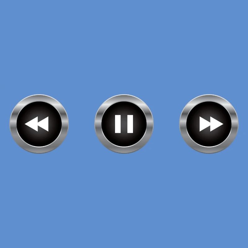 Audio control buttons