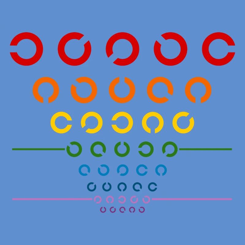 Rainbow Visual Test