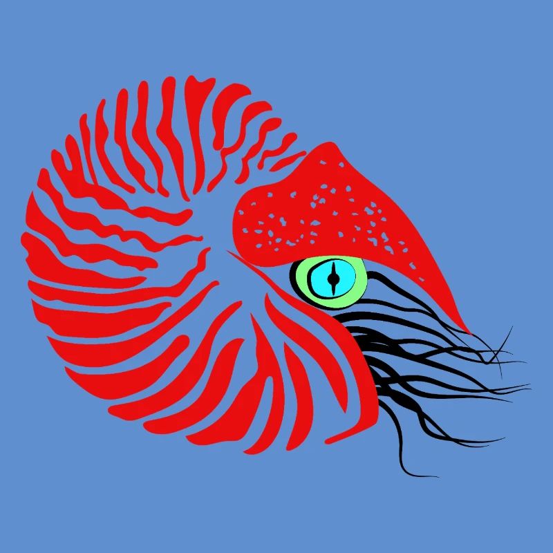 Perlboot, Ammonit, Kopffüßer, Nautilus