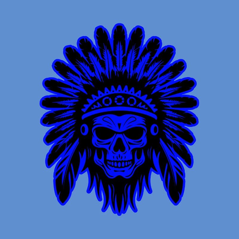 Apache Skull Indian