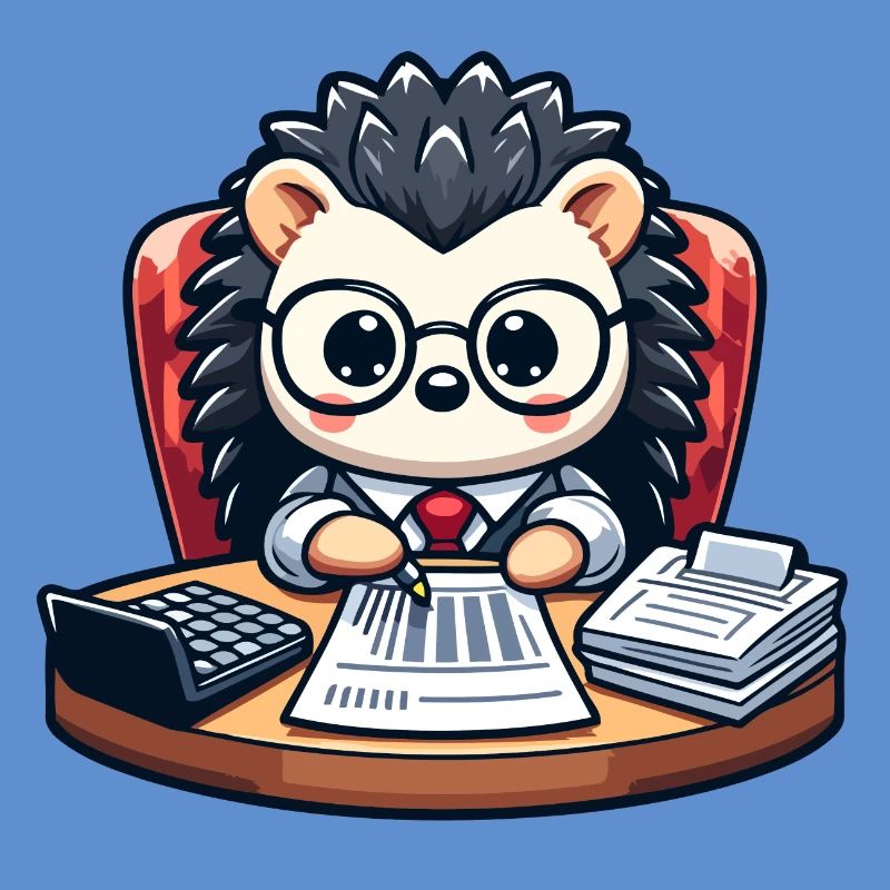 Hérisson comptable : la bestiole calculatrice