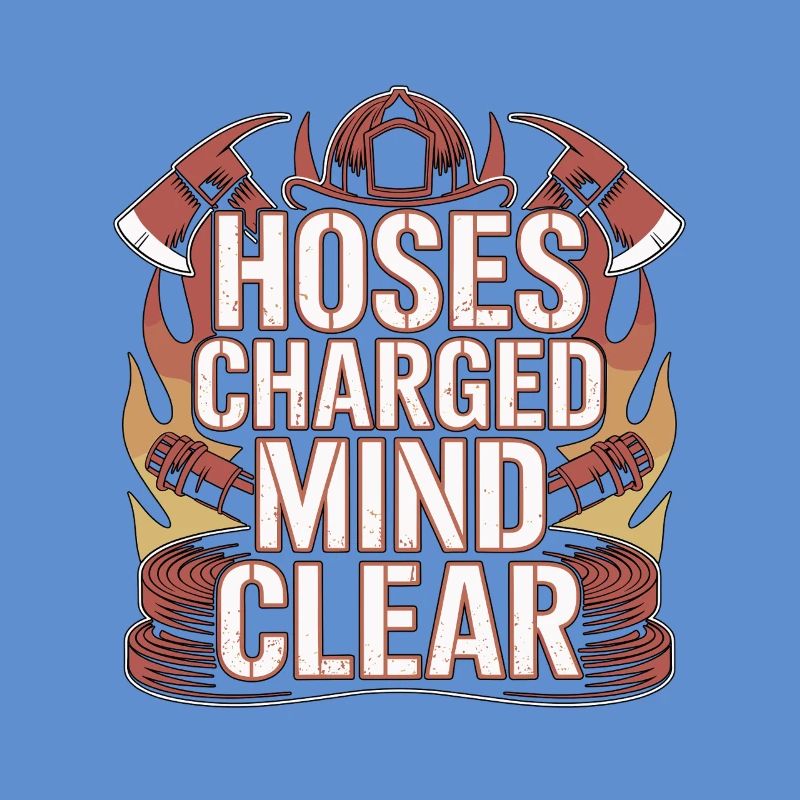 Fire Engineer Hoses Charged Mind Fire Services