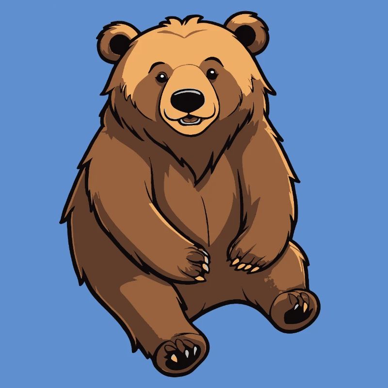 Ours mignon - Conception d’animaux