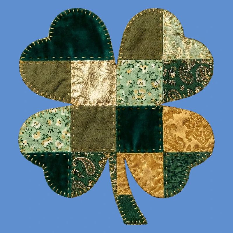 Patchwork Shamrock Quilt Style