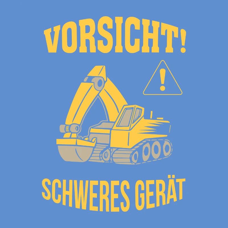 Bagger Baggerfahrer Baugeräteführer Schweres Gerät