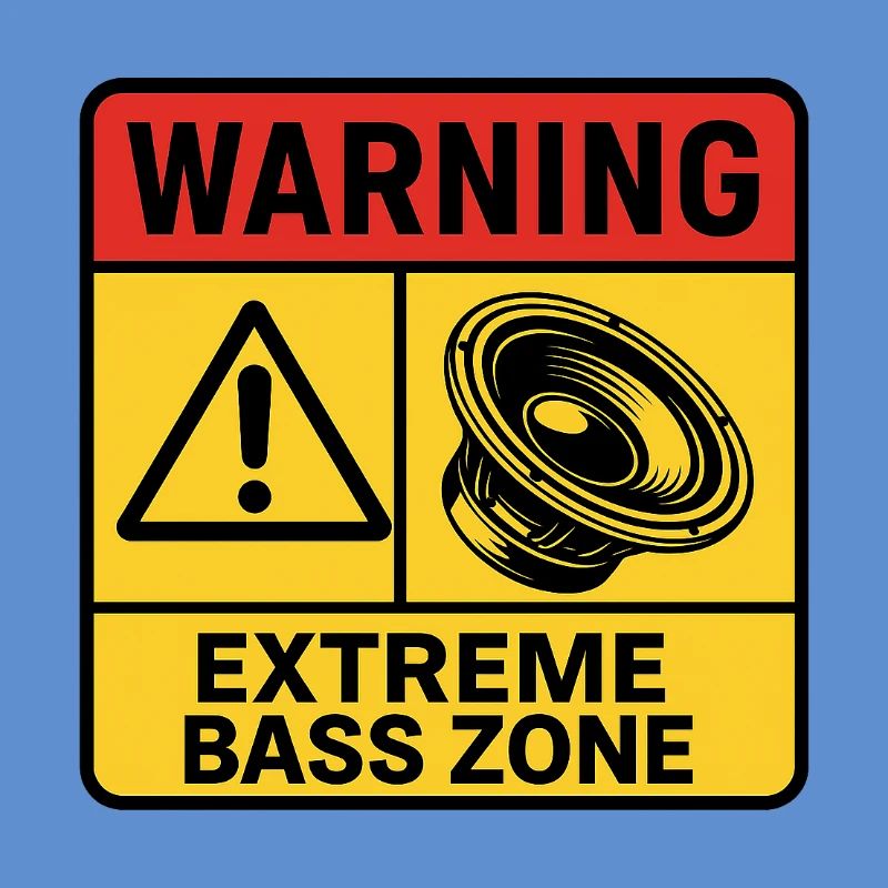 Avertissement de zone de basses extrêmes