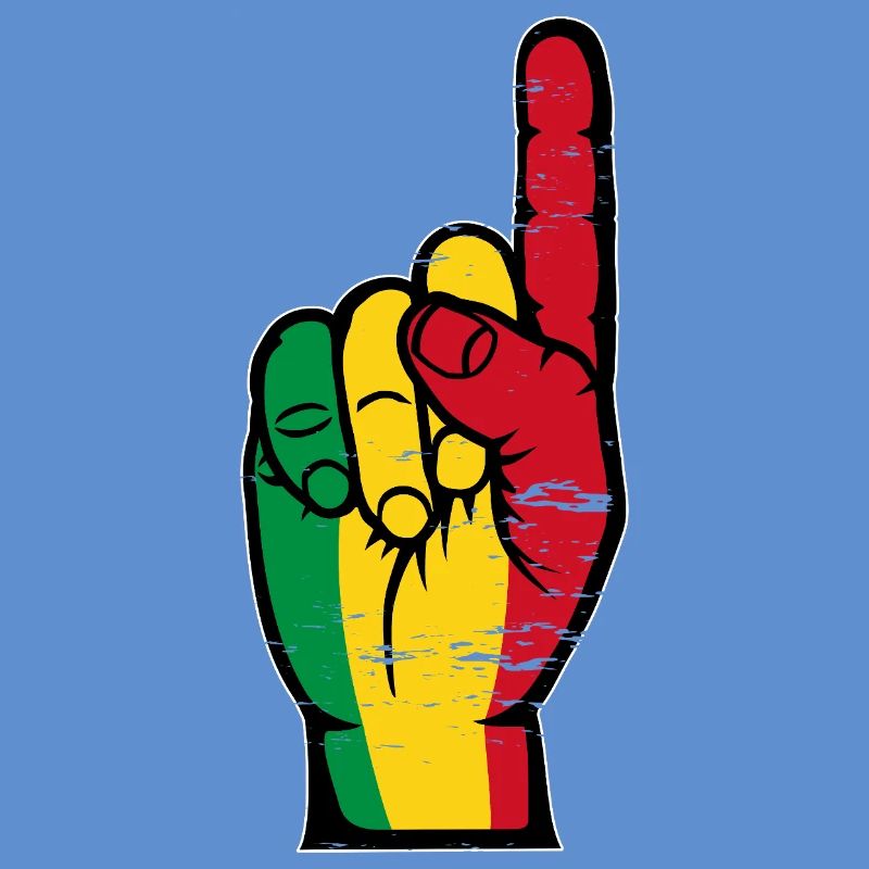 Drapeau du Mali numéro 1 utilisé