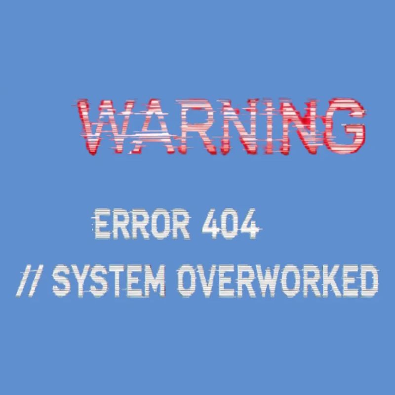 Fehlerwarnung – Systemfehler 404