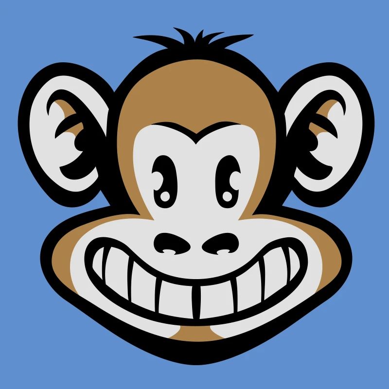Cartoon Affe flex