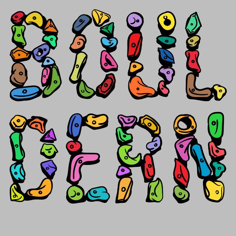 Bouldering boulder climbing scripture mountaineering