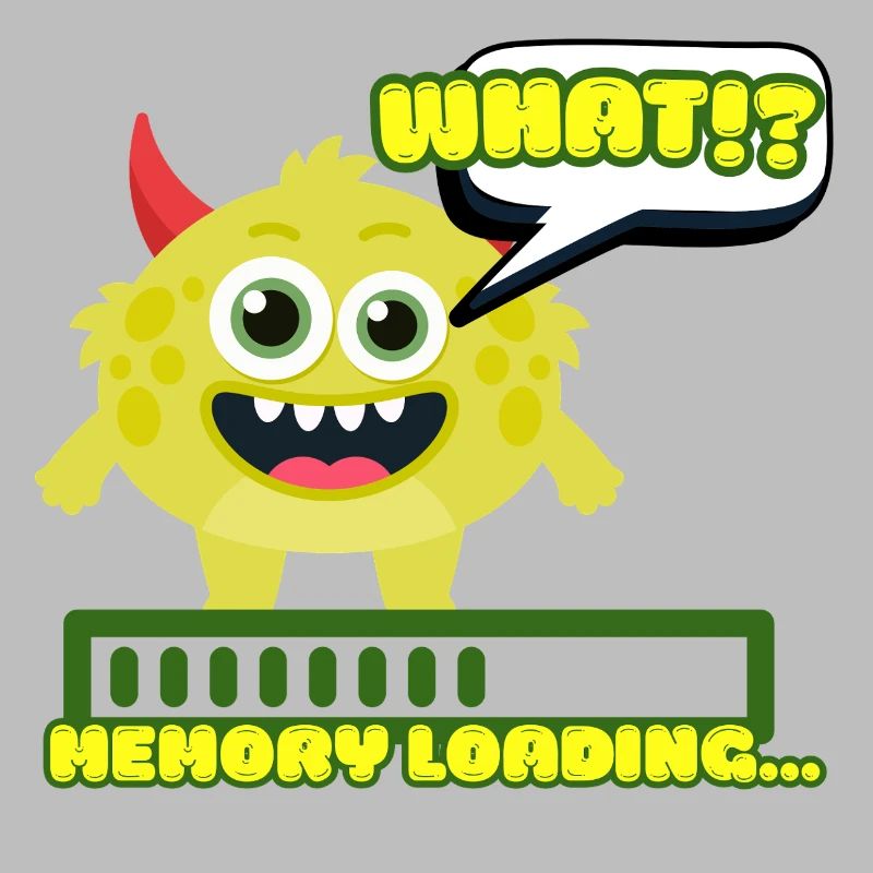 Memory Loading Monster Meme