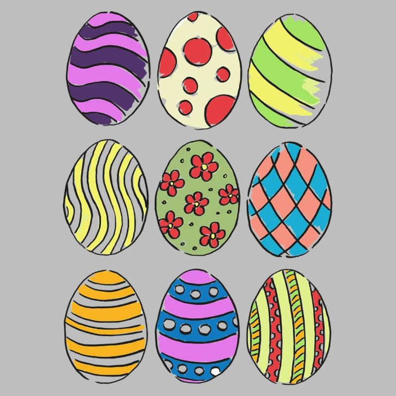 Easter eggs