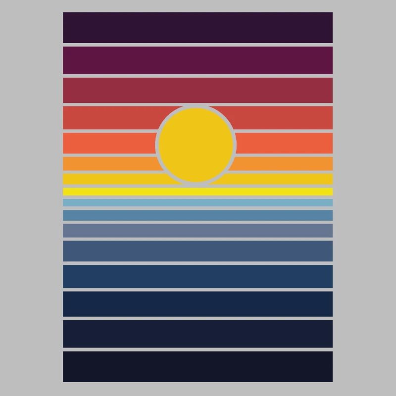le coucher du soleil