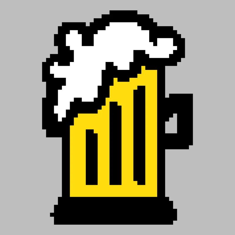 Bier Pixel Art