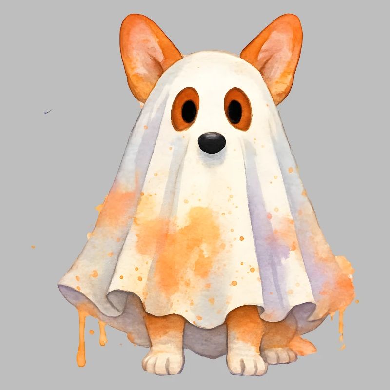 Hund Geist Aquarell
