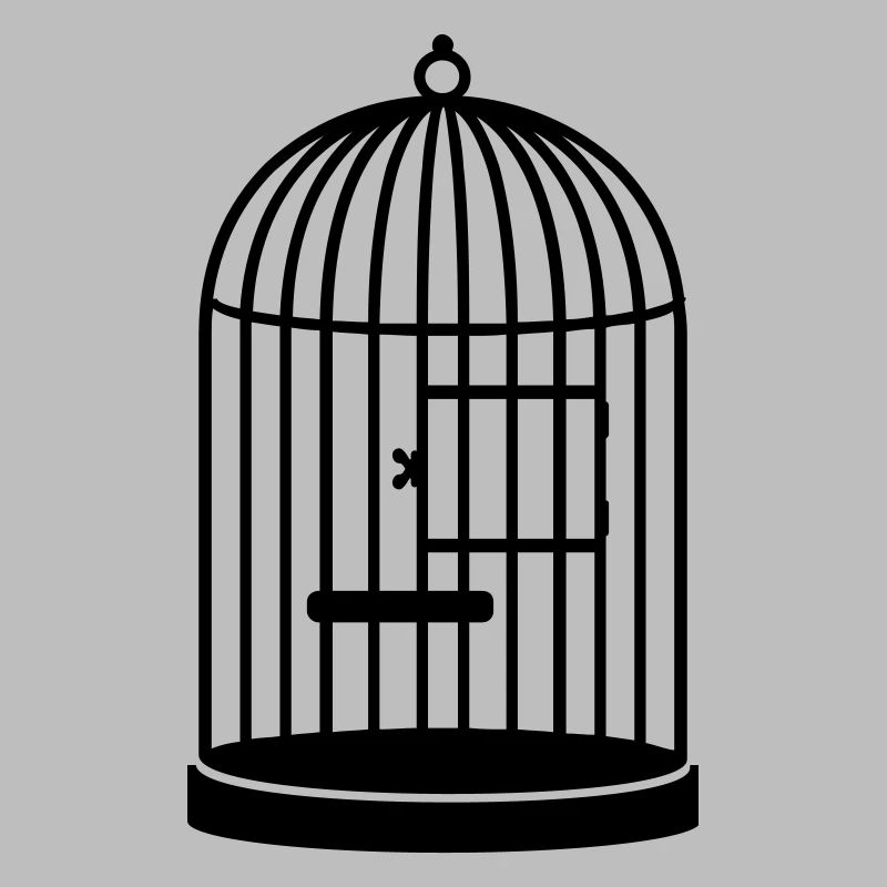 Leerer Käfig / empty cage (, 1c)
