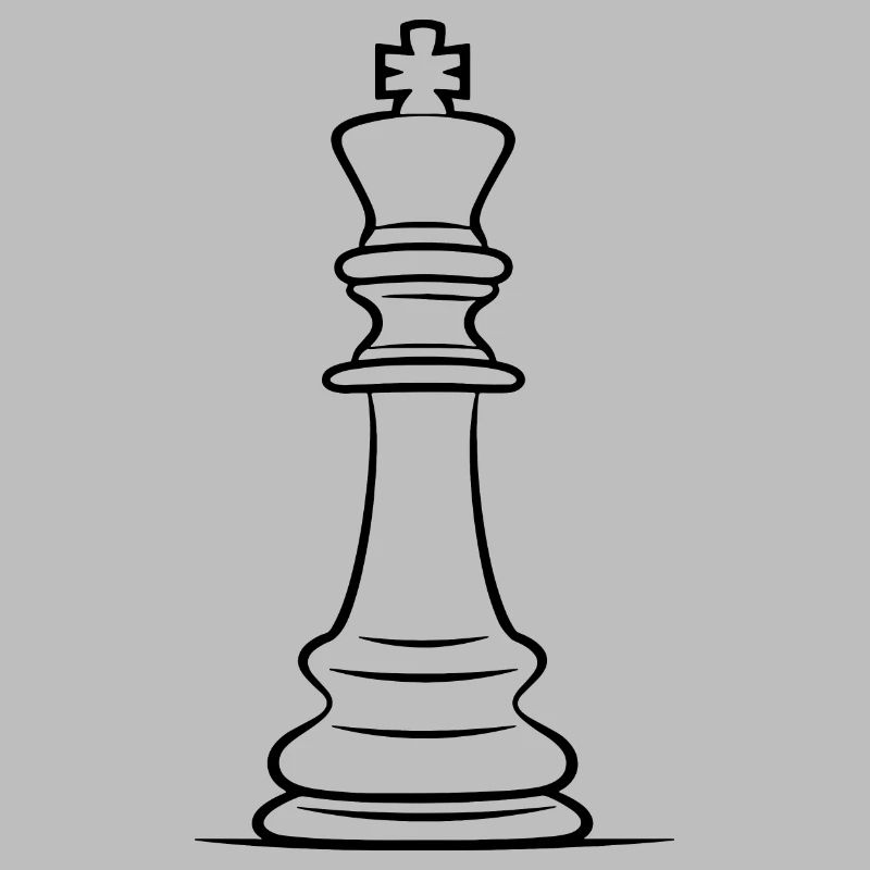 Dessin de pièces d’échecs