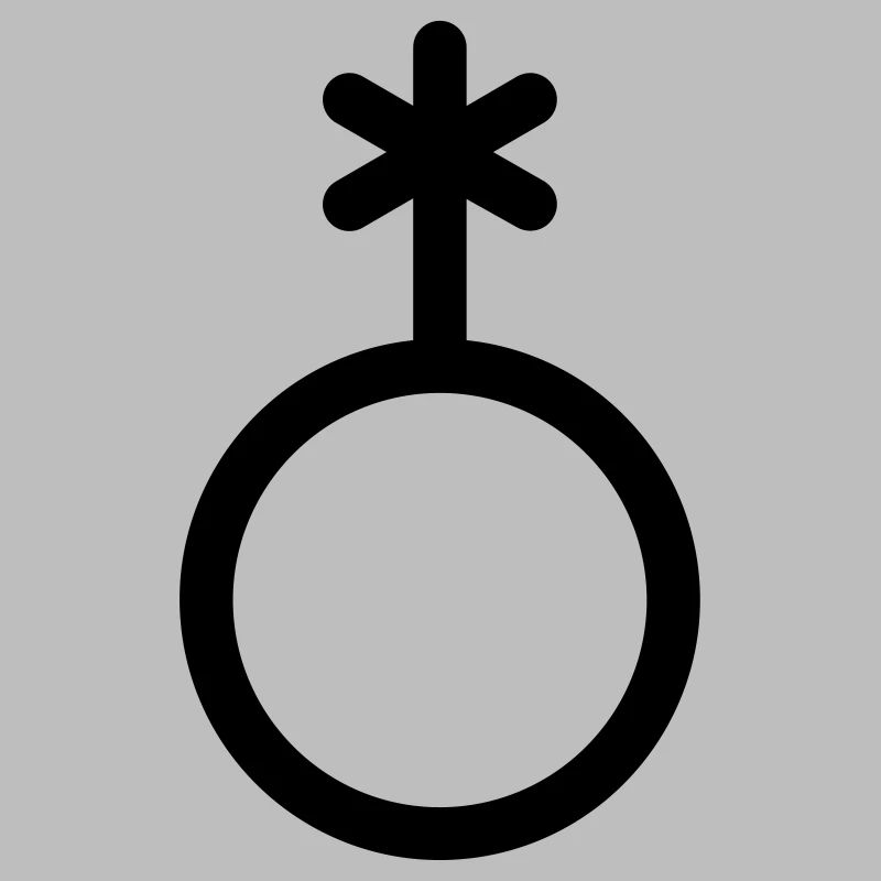 Genderqueer icon, non-binary
