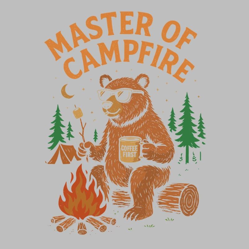 Maître du feu de camp