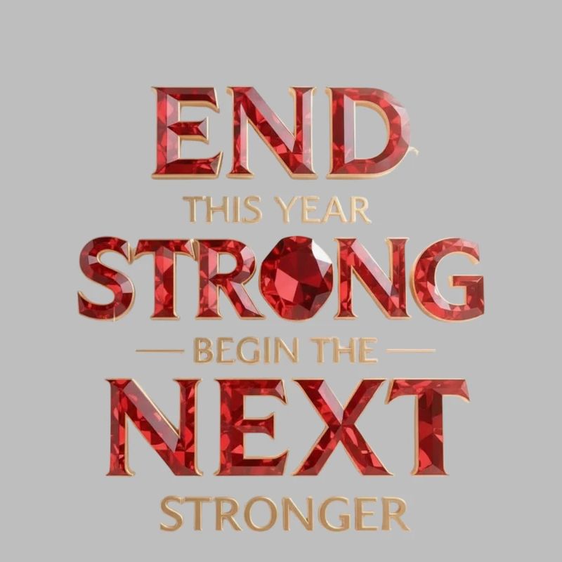 End Strong, Begin Stronger