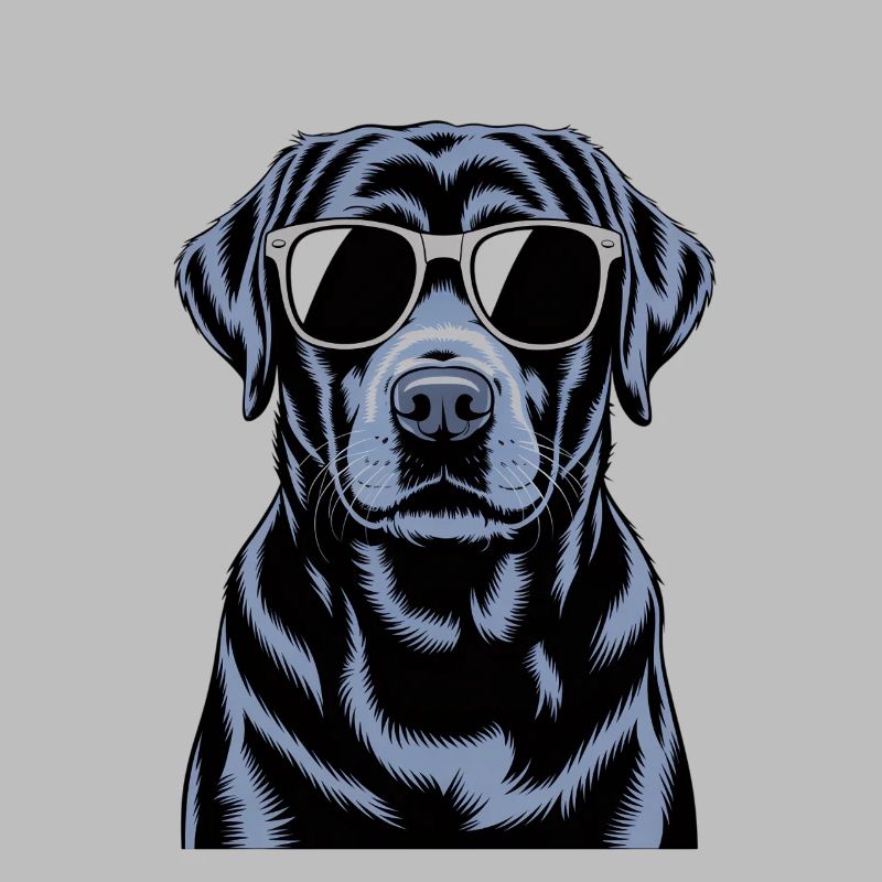 Schwarzer Labrador 