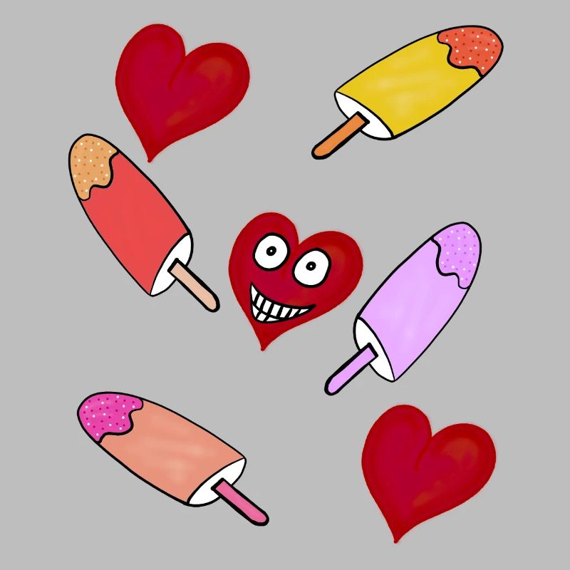 Eis Eiskrem Eiscreme  Kinder
