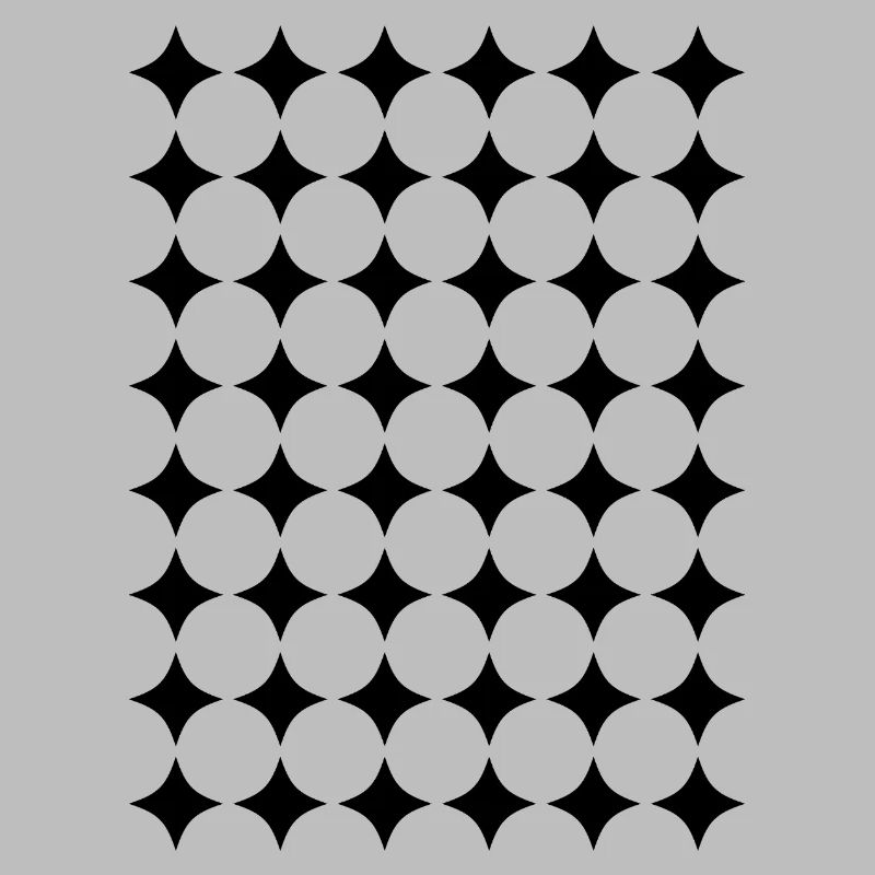 geometric circles pattern grid