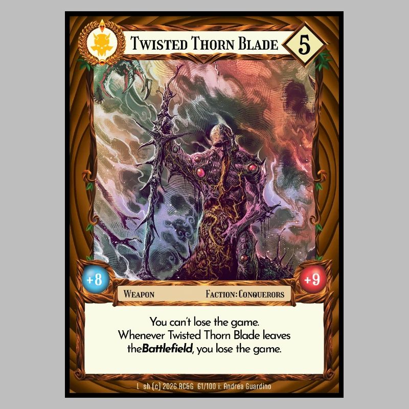 Twisted Thorn Blade