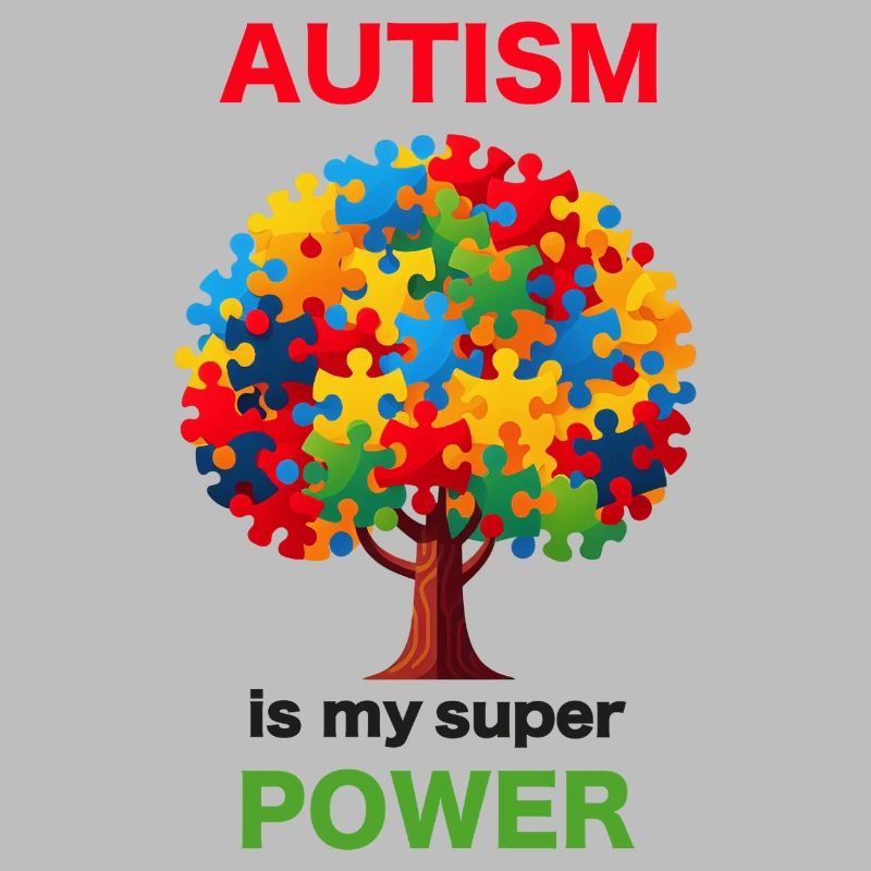 Autism Power Tree Puzzle