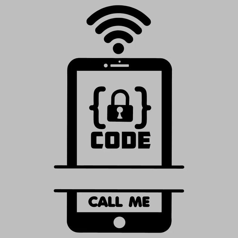 Appelez-moi téléphone pour programmeur
