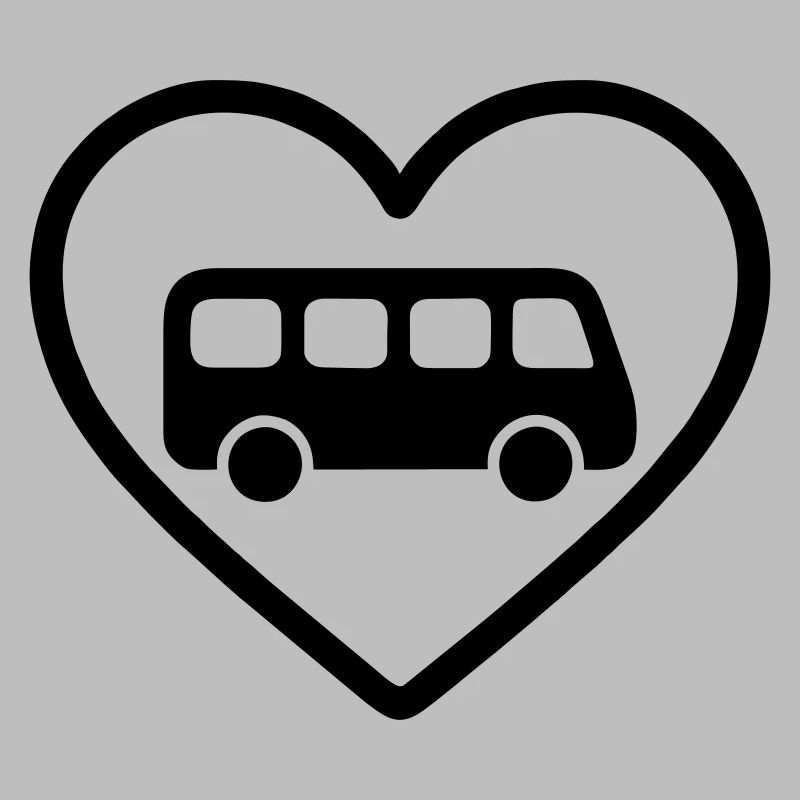 Chauffeur de bus Heart