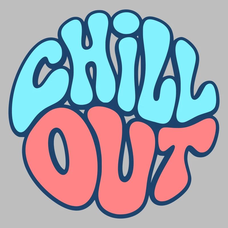 Chill Out Typography Colors Selectable