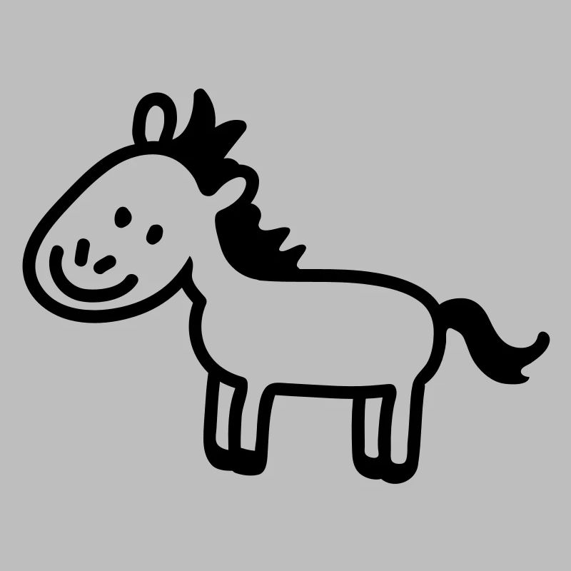 Pony Pferdchen - line