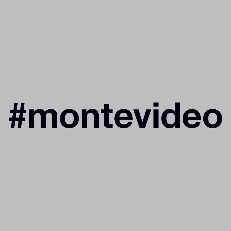 MONTEVIDEO Hashtag