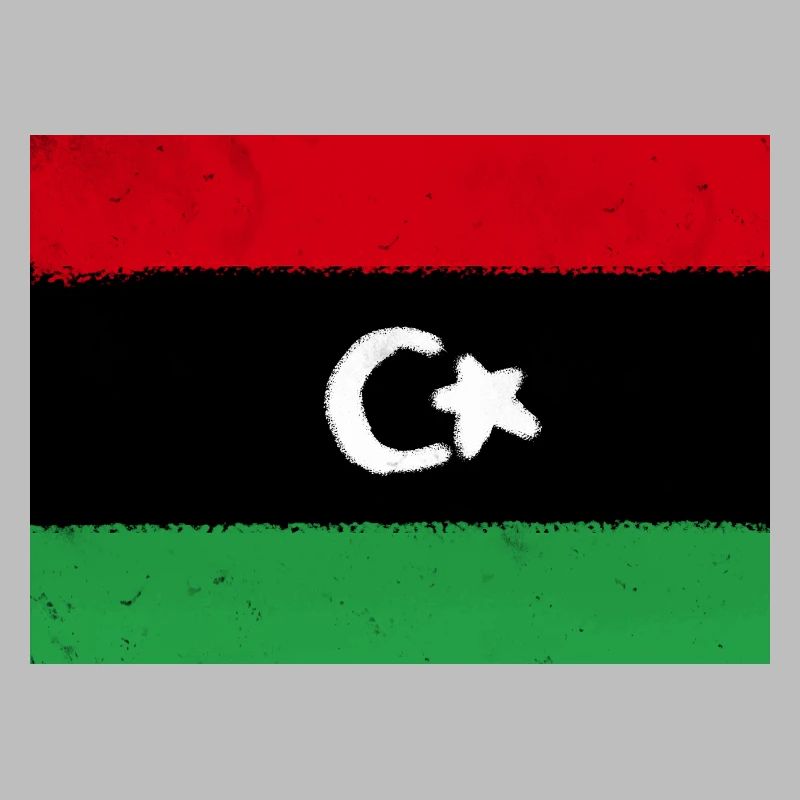 Drapeau de la Libye
