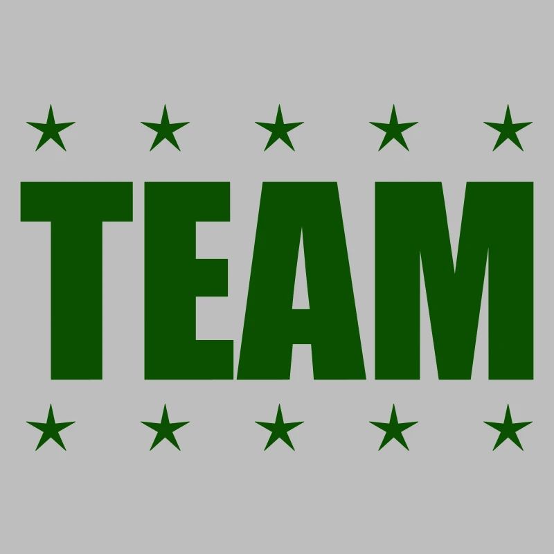 Team mit Sternen