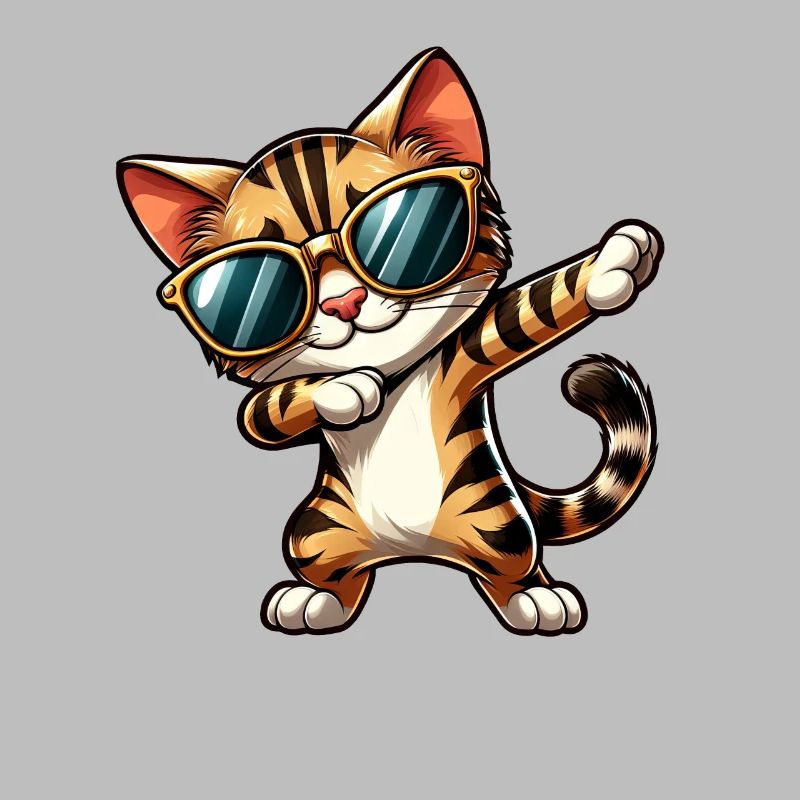 Bengal Cat Makes Dab Comic