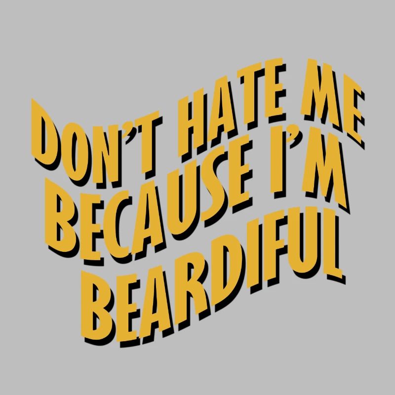 cadeau Bart Barträger Echtermann Poilu