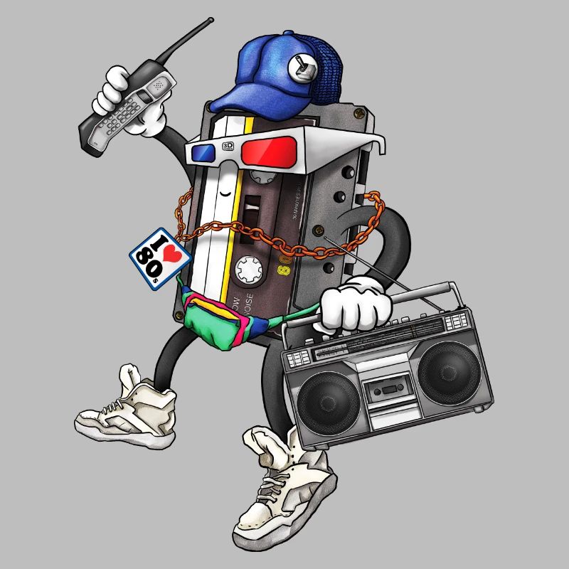 80s Retro Funky Design