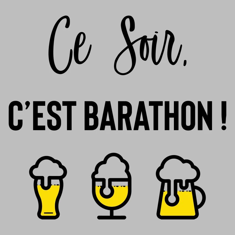 Heute Abend ist ein Barathon!