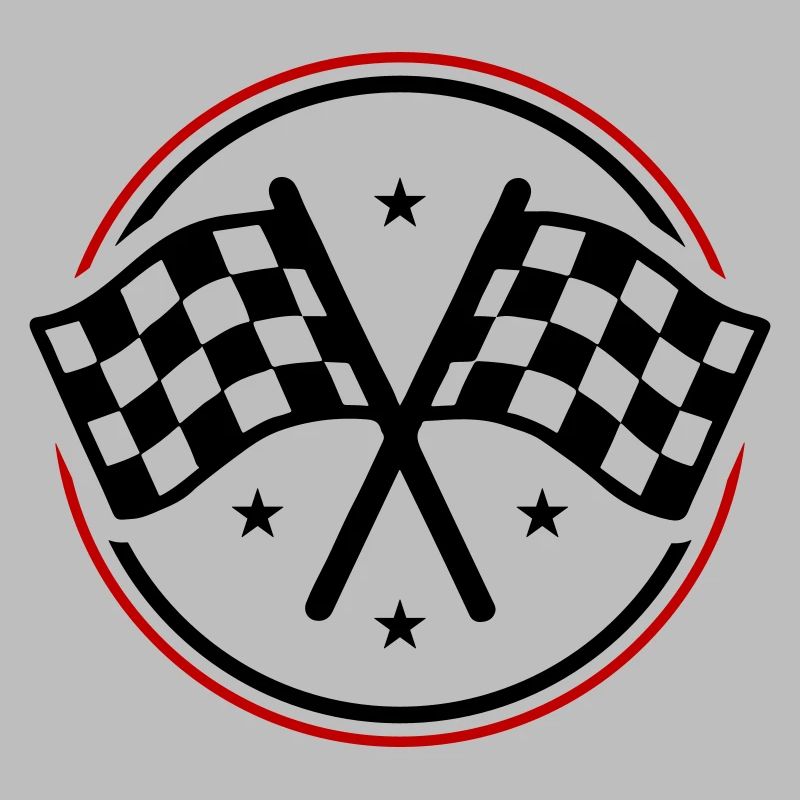 Drapeau de course à damier
