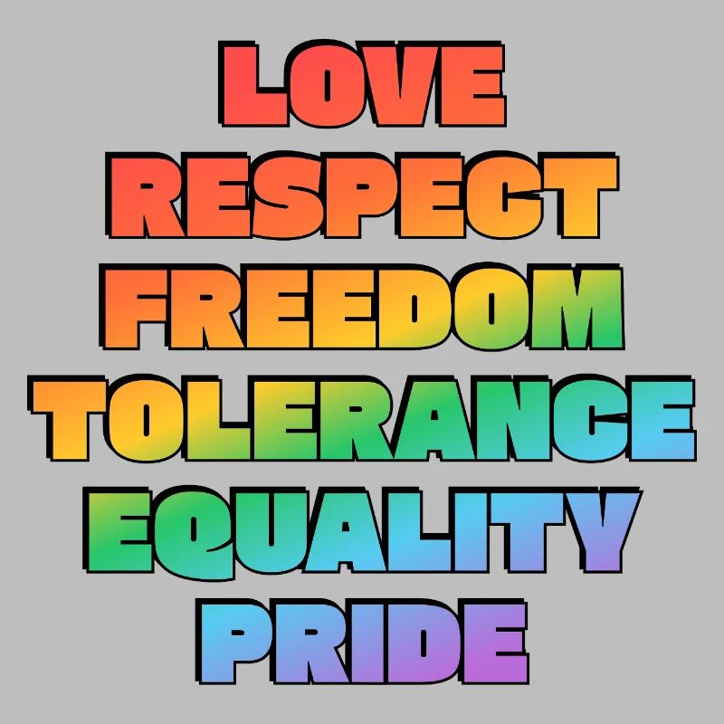 Rainbow Pride Values