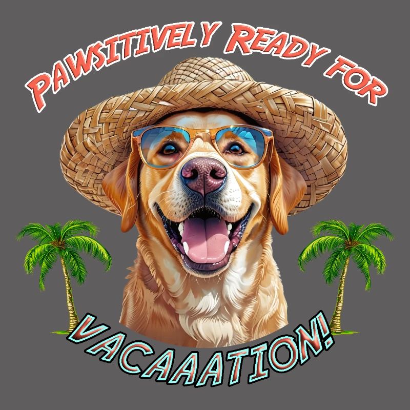 Labrador in summer look: Pawsitively Ready