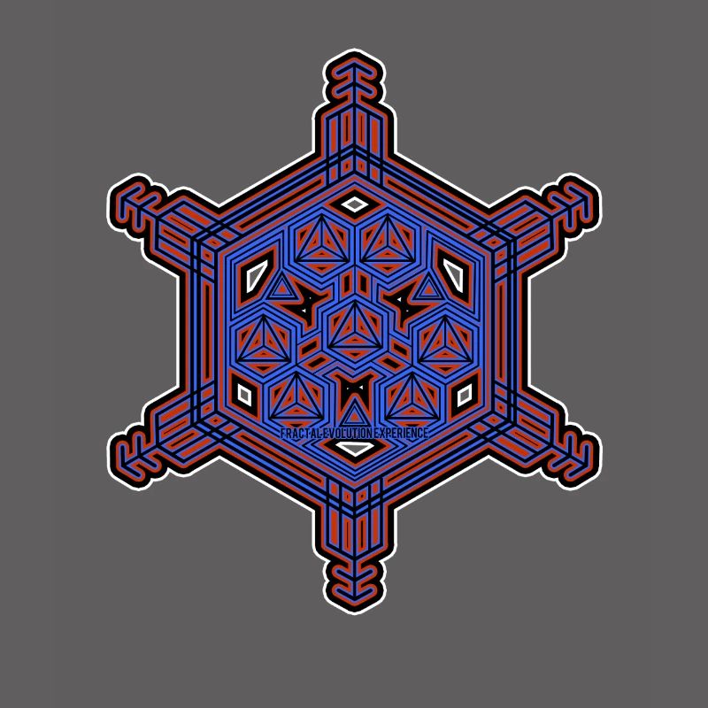 Fraktal Evolution Experience Stern Hexagon Muster