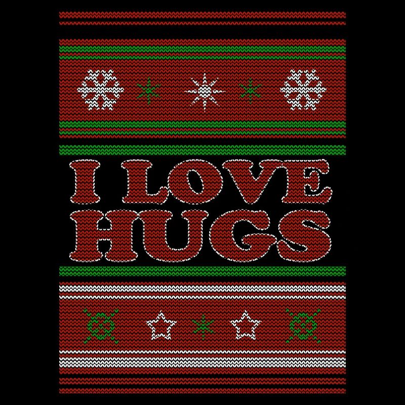 étreintes d'amour de Noël PULL