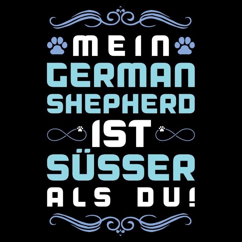 deutscher schäferhund hund spruch