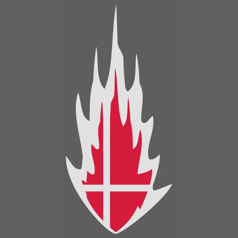 Denmark Danmark Fire Flame Design