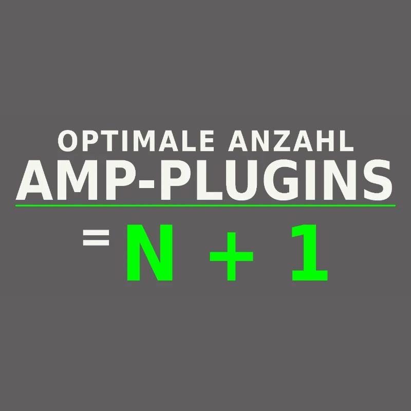 Optimale Anzahl Amp-Plugins = N + 1